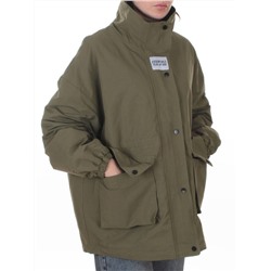 3089 GREEN Куртка демисезонная женская (100 гр. холлофайбер)