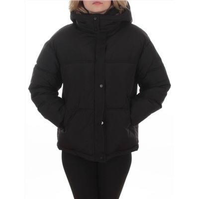 24-232 BLACK Куртка зимняя женская (150 гр. холлофайбер)