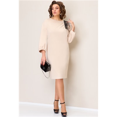 Платье VOLNA 1389 бежевый