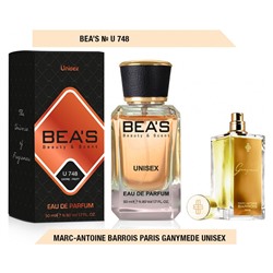Beas U748 Marc-Antoine Barrois Ganymede Unisex edp 50 ml, Парфюм унисекс Beas U748 создан по мотивам аромата Marc-Antoine Barrois Ganymede