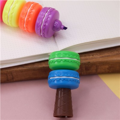 Маркер текстовыделитель "Highlighters", 5 в 1, mix, шоу-бокс 20 шт.