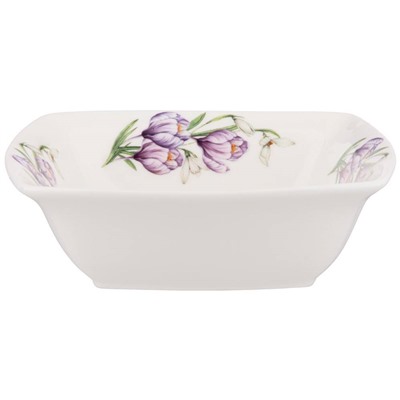 САЛАТНИК КВАДРАТНЫЙ LEFARD "SUNDAY" 15,5*15,5*5 СМ (КОР=36ШТ.)