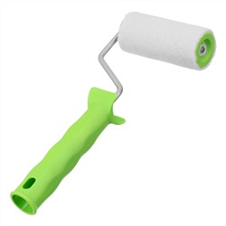 Валик "Велюр" с ручкой, 100 мм, ворс 5 мм, D 36 мм, D ручки 6 мм Сибртех