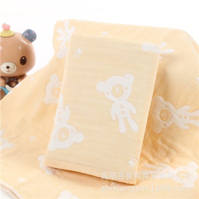 Children's gauze duvet, with little bears, wholesale