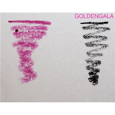 Карандаш для губ и глаз мягкий двухсторонний с точилкой MILAI 181617