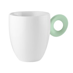 Кружка Everyday, 250 мл, белая/зеленая