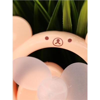 Портативный механический ручной вентилятор «Mini beer», mix, шоу-бокс 24 шт.