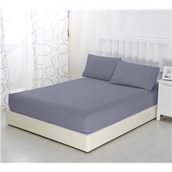 Простыня трикотажная на резинке Графит 140гр-м² Текс-Дизайн