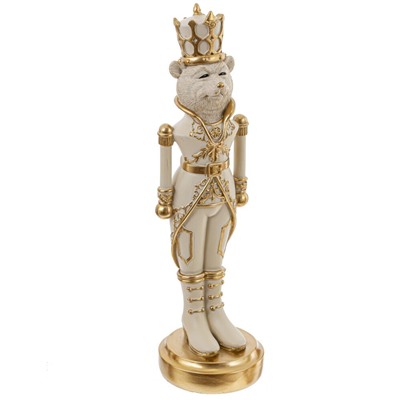 GAEM Фигурка декоративная "Солдатик-медведь", L9 W9 H31 см