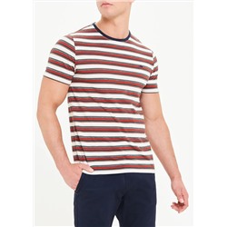 Stripe Crew Neck T-Shirt