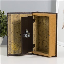 Шкатулка книга-сейф «Филин», дерево, 21×13×5 см