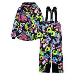 Комплект зимний для девочки: куртка, брюки