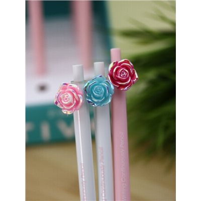 Вечный карандаш "Flower," mix, шоу-бокс 36 шт.