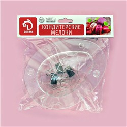 Молд для заливки шоколада Доляна «Шоколадное яйцо», пластик, 14×11.5×9 см, прозрачный