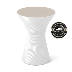 Столик журнальный SHT ТАМ-ТАМ
                        белый перламутр