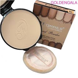 Пудра для лица шелковая Farres F-3004 компактная тон 1