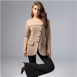 Свитшот приталенного силуэта, Вкус победы (мокка)