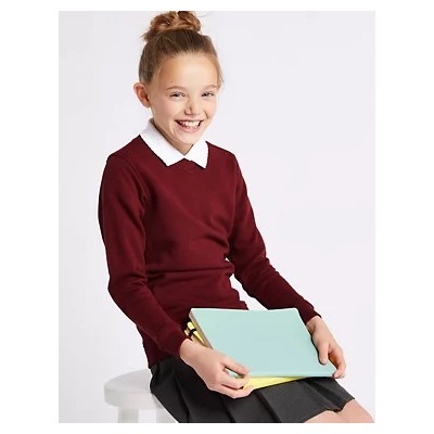 Unisex V Neck Sweatshirt (2-16 Yrs)