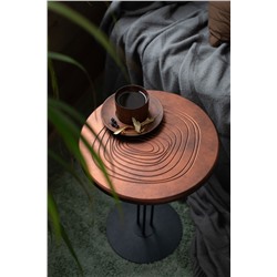 Столик журнальный SHT-CT44-3/H43
                        кариф / черный муар