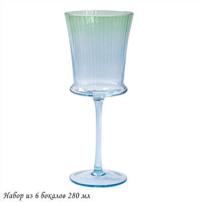 584-008 Набор из 6 бокалов 322мл в под.уп.(х4)Стекло