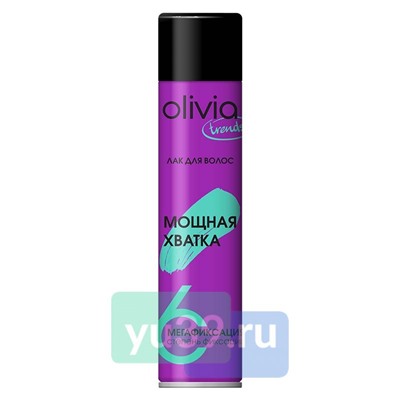 Лак для волос OLIVIA Trends Мощная хватка мегафиксация 6, 250 мл