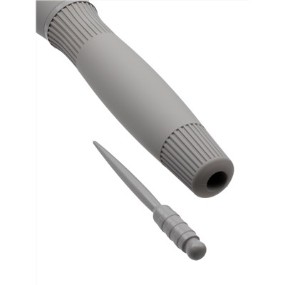 Kristaller Термобрашинг для укладки волос / Ceramic + Ionic TG-X27/25, 25 мм, серый