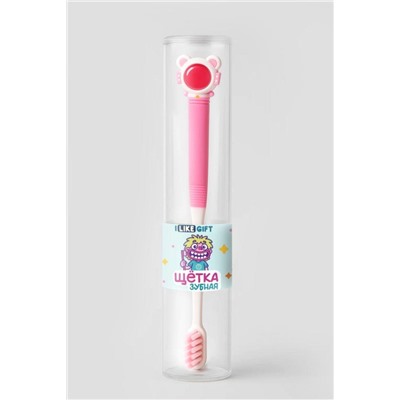 Зубная щётка для взрослых iLikeGift "Cosmonaut smile" (21 см), шоу-бокс 24 шт.