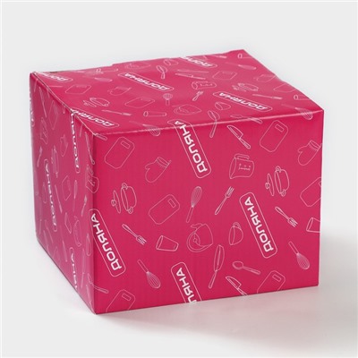 Заварочный чайник Доляна «Зелёный сад», 900 мл, фарфор, белый