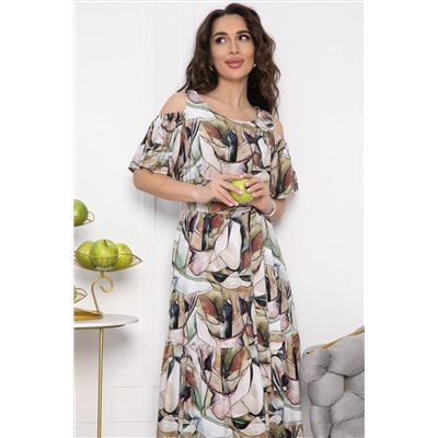 Платье Марианна (бежевое) П13594-5М