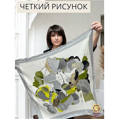 Платок шелковый Люкс "Миледи" Арт 2427/54