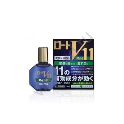 Rohto V11 Mild Мягкие японские капли11