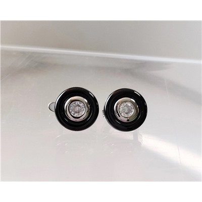 Серьги с керамикой