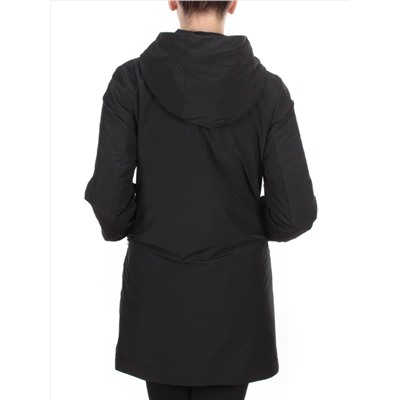 0828 BLACK Куртка демисезонная женская RIKA (100 гр. синтепон)