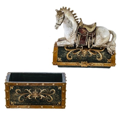 GAEM Шкатулка "Лошадь", L14,5 W9 H20 см