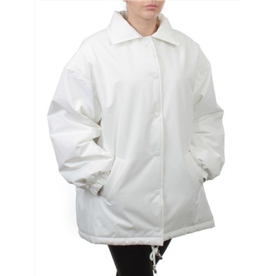 H24-216 WHITE Куртка демисезонная женская (100 гр. синтепон)