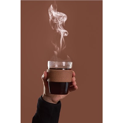 Кружка Cozy Cup, 350 мл, светло-серая