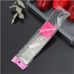 Нож для фигурной резки Доляна «Помощник», 26 см, чёрный