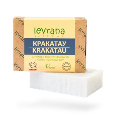 Натуральное мыло ручной работы Кракатау, 100гр