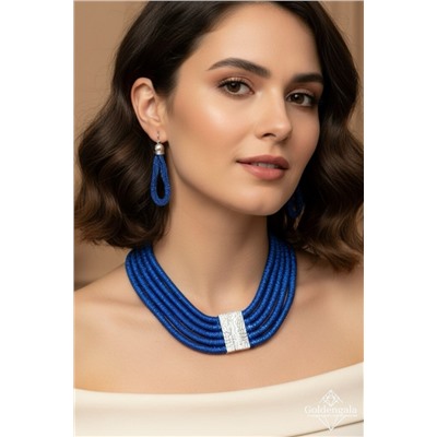 Набор бижутерии колье трансформер и серьги П5/006