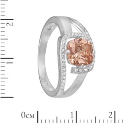 Кольцо 'Эмилия' с фианитами ТГКС.835Ф10
