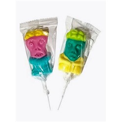 Карамель на палочке "Zombie Мозг" (шоубокс - 28 шт.)