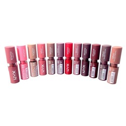 Помада NYX Matte Lipstick Pucker Up For The Holiday 4.5 g (упаковка 12 шт)