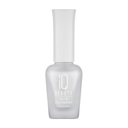 IQ Beauty Укрепитель для ногтей с коллоидным золотом / Gold Hardener White, 12,5 мл