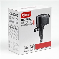 Помпа аквариумная Sea Star HX-1280, 1300 л/ч, 18 Вт, высота подъема воды 1.2 м