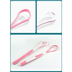 Скребок для чистки языка Pink