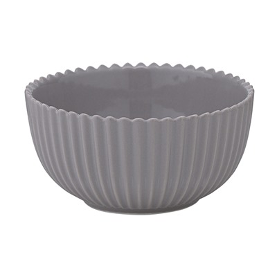 Набор из двух салатников темно-серого цвета из коллекции Edge, 300 мл