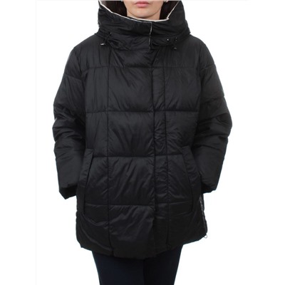 3071 BLACK Куртка зимняя облегченная (150 гр. холлоффайбер)