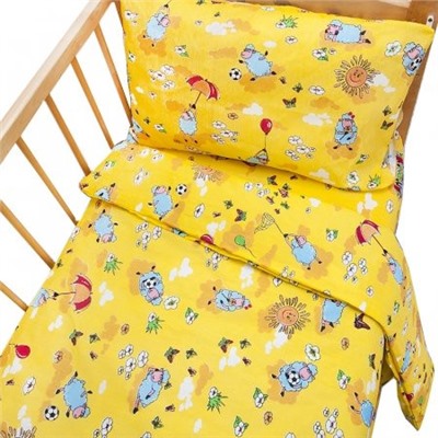 КПБ Овечки желтый яселька КрТ