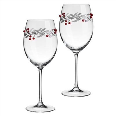 НАБОР БОКАЛОВ ДЛЯ ВИНА "BERRY DREAMS" ИЗ 2 ШТ. 540 МЛ