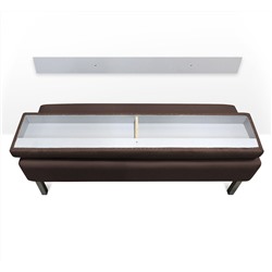 Диван SHT-SF1
                        коричневый / хром лак